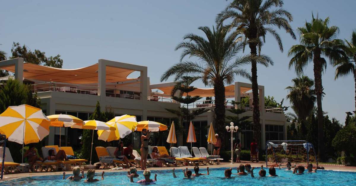 Ein Foto vom Pool im Club Kastalia Holiday Village