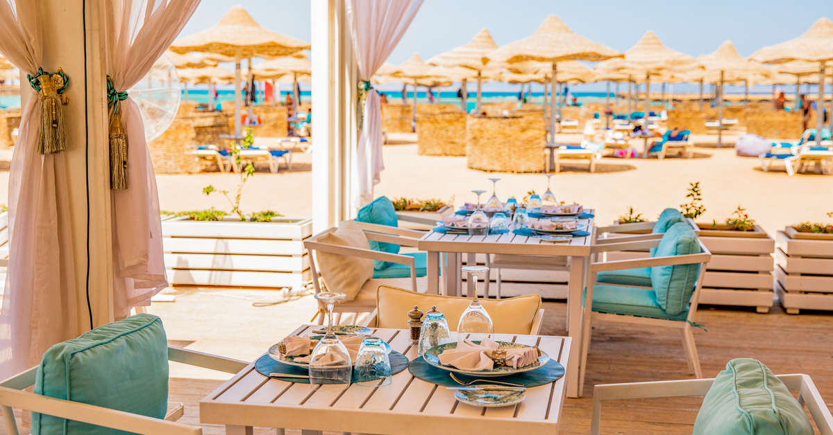 Ein Foto von den Einrichtungen im Sunrise Garden Beach Resort