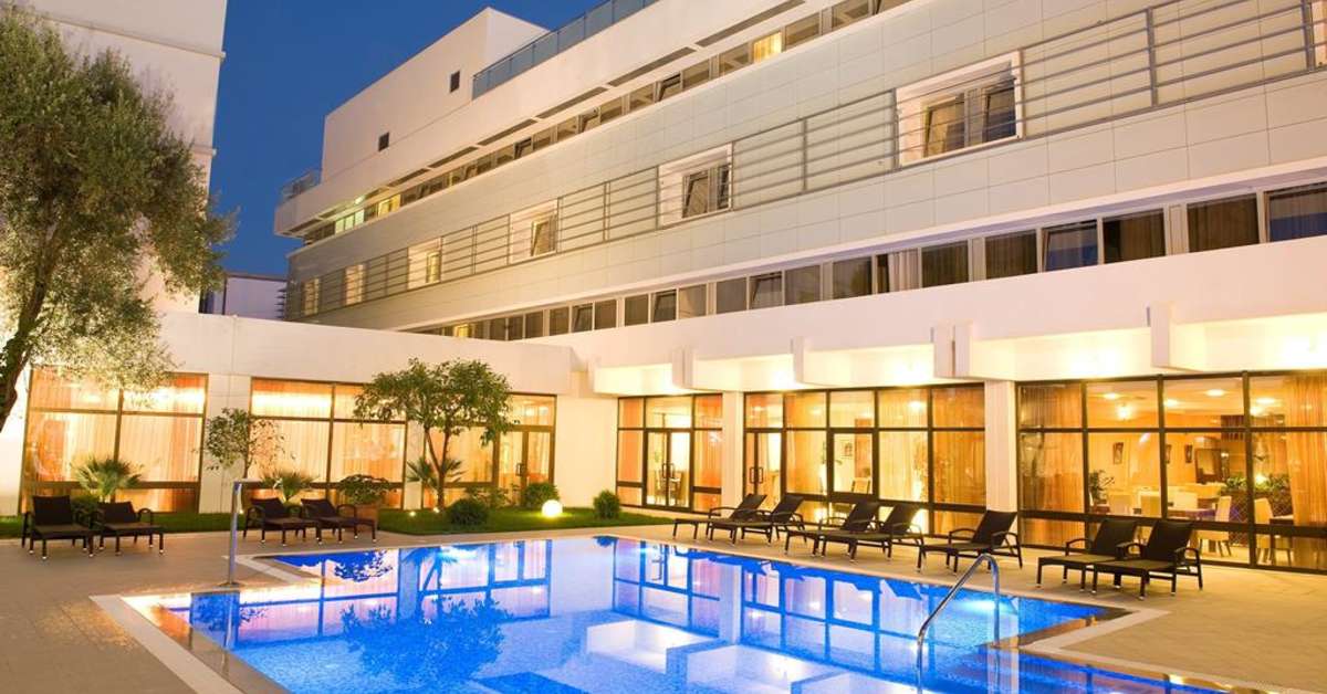 Een foto van het zwembad bij Hotel Lero