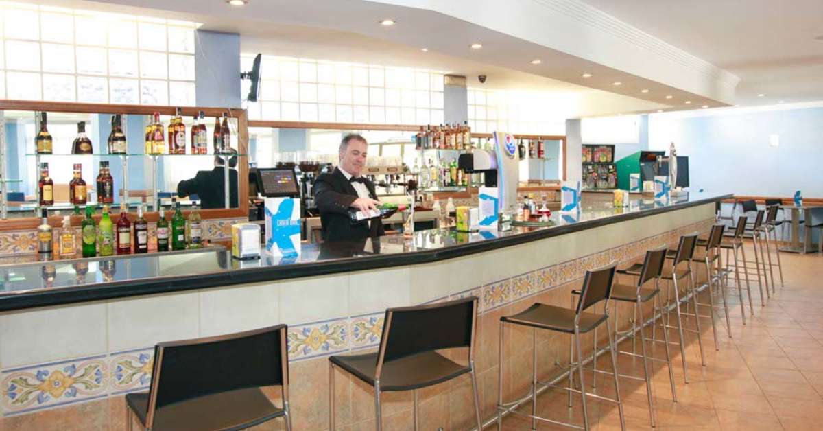 Een foto van de faciliteiten bij Hotel Alba Beach