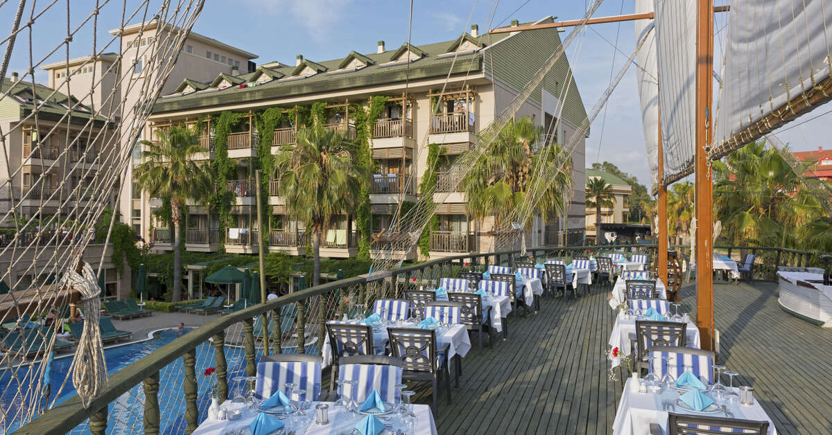 Ein Foto von den Einrichtungen im Can Garden Resort