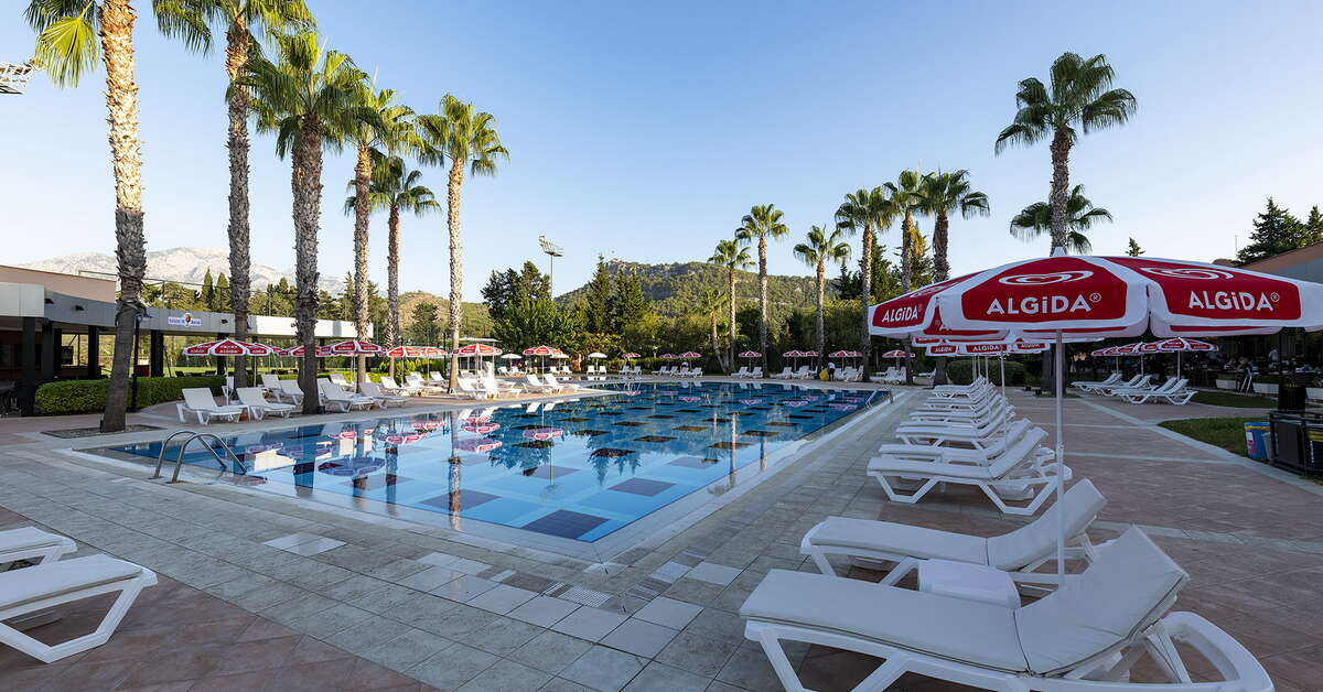 Een foto van het zwembad bij Viking Park Hotel & Spa