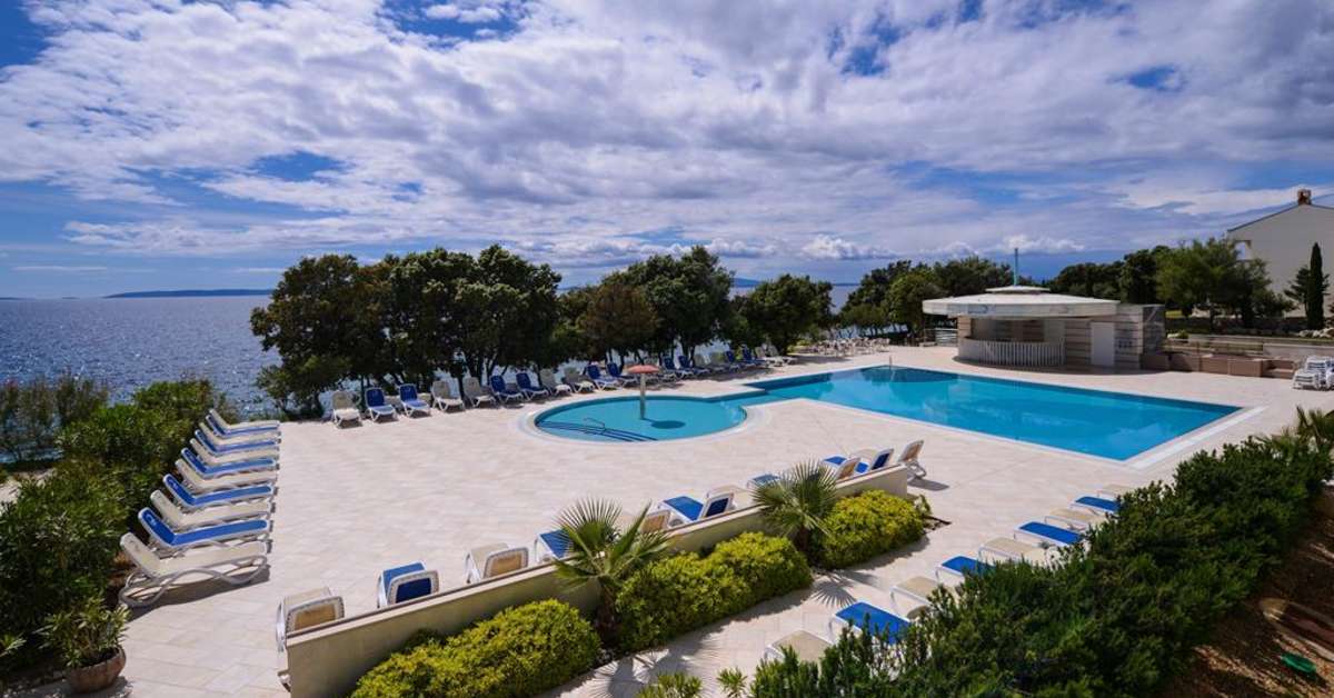 Een foto van het zwembad bij Hotel La Luna