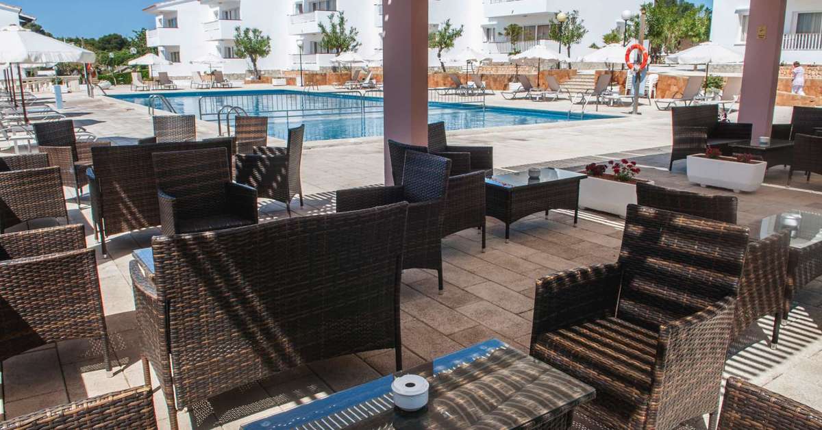 Een foto van het zwembad bij Appartementen Los Naranjos