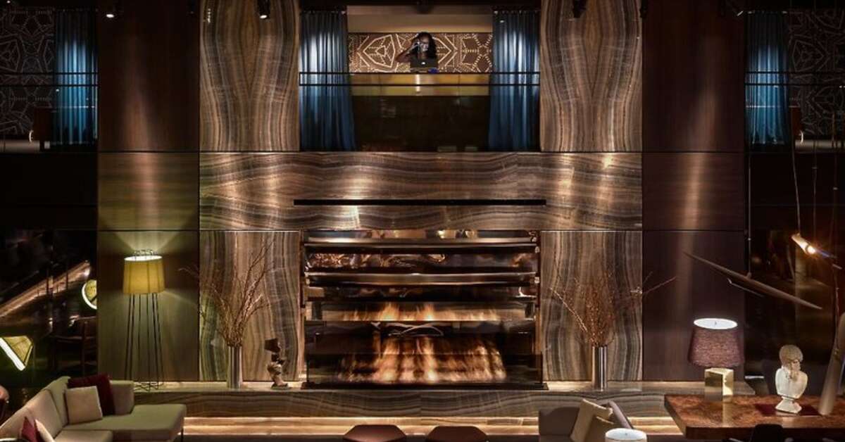Een foto van het interieur van Paramount Hotel New York