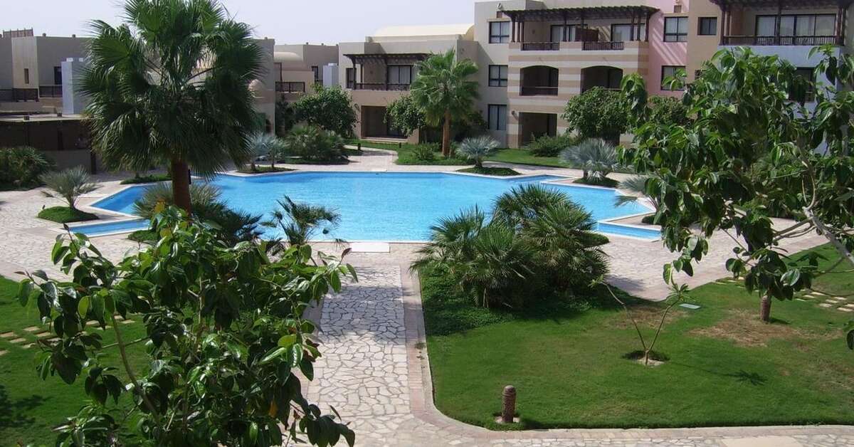 Een foto van het zwembad bij Marina Resort Port Ghalib