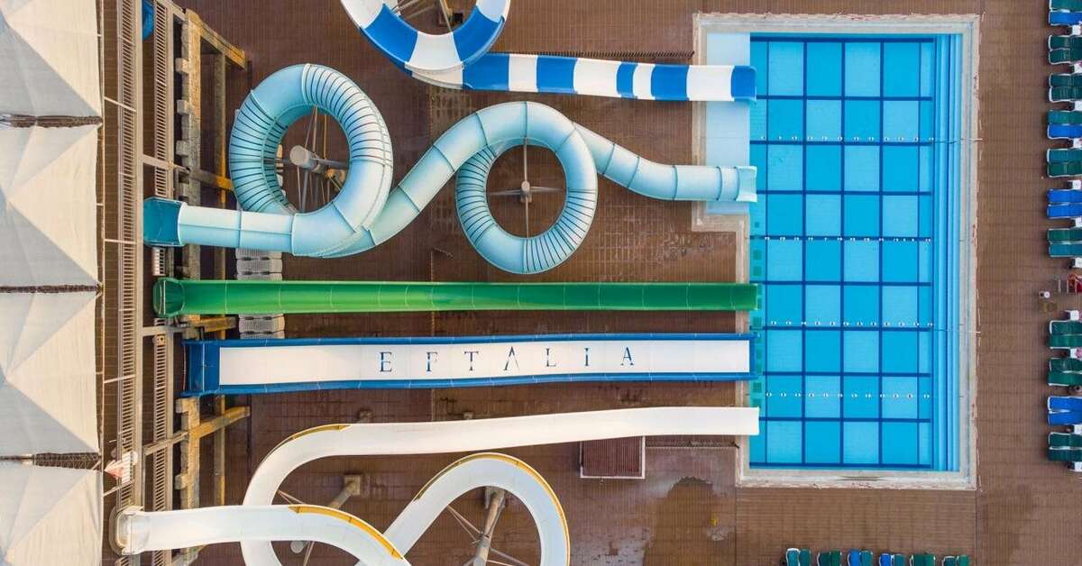 Een foto van het zwembad bij Hotel Eftalia Marin
