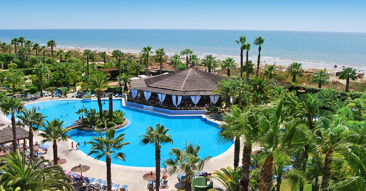 Ein Foto vom Pool im Estival Islantilla