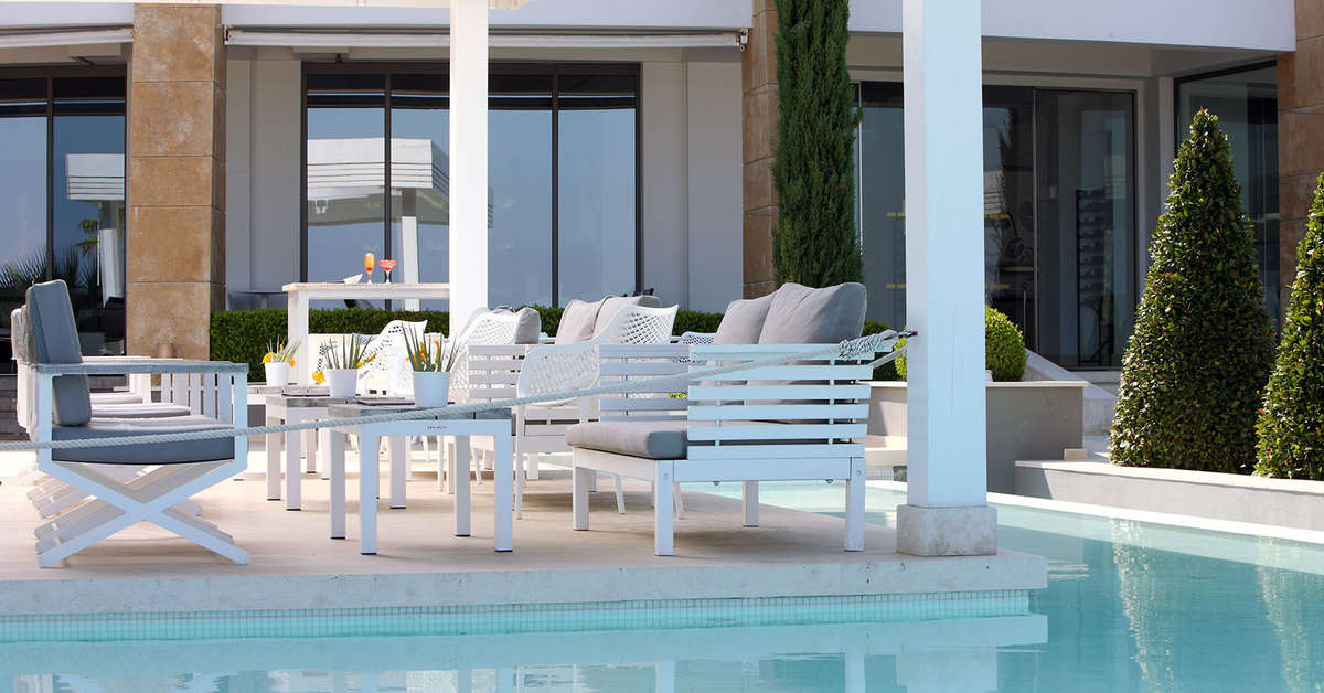 Een foto van het terras bij Cavo Olympo Luxury Hotel & Spa