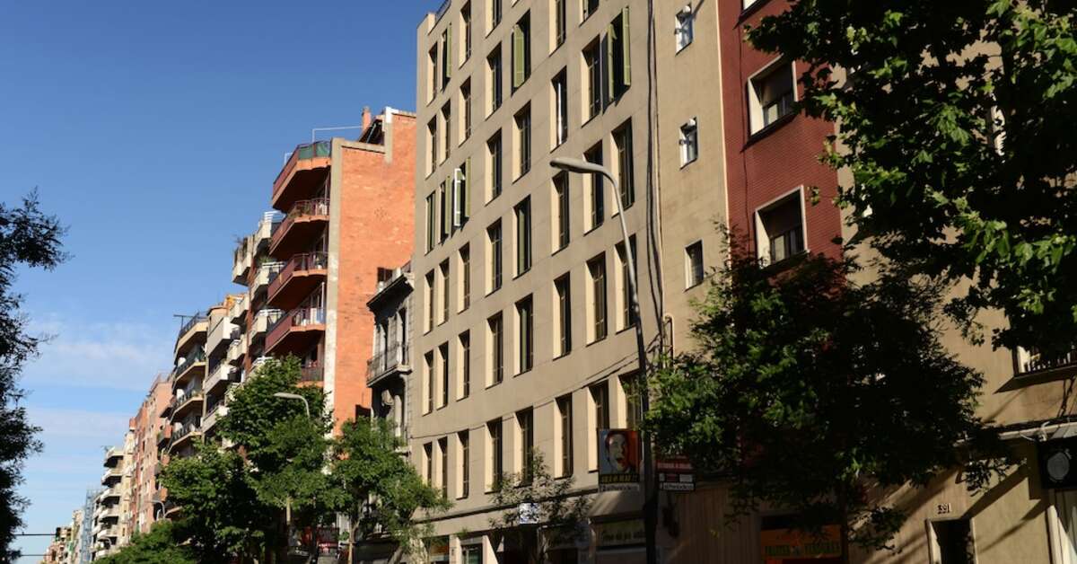 Een foto van de buitenkant van Pierre & Vacances Residence Barcelona Sants