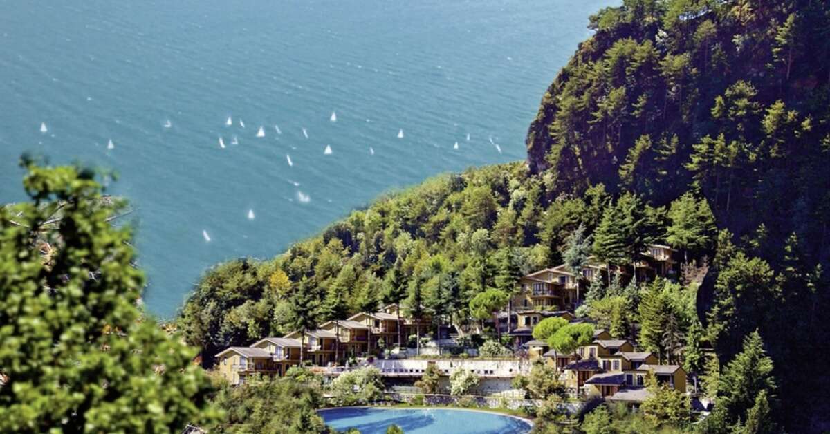 Een foto van het zwembad bij Residence Oasi