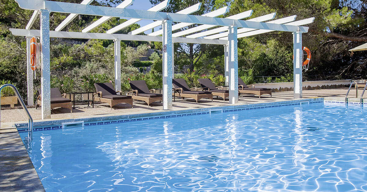 Een foto van het zwembad bij Hotel Bordoy Continental Valldemossa