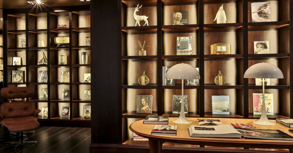 Een foto van het interieur van Palazzo Navona Hotel