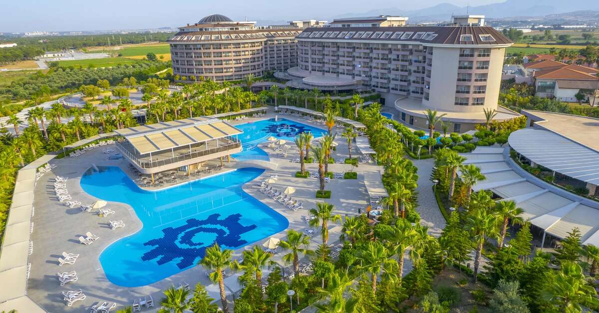 Een foto van het zwembad bij Sunmelia Beach Resort & Spa