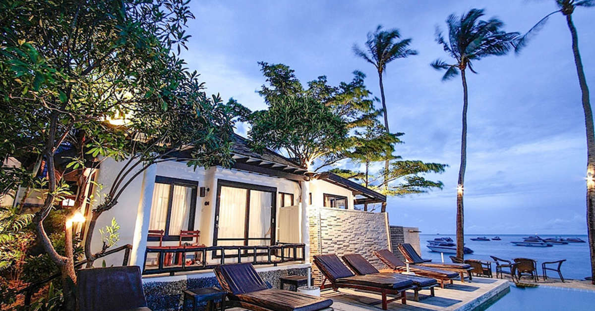 Een foto van de buitenkant van Punnpreeda Beach Resort