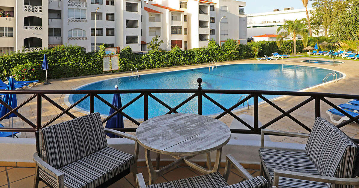 Een foto van het zwembad bij Paladim & Alagoa Mar Hotels