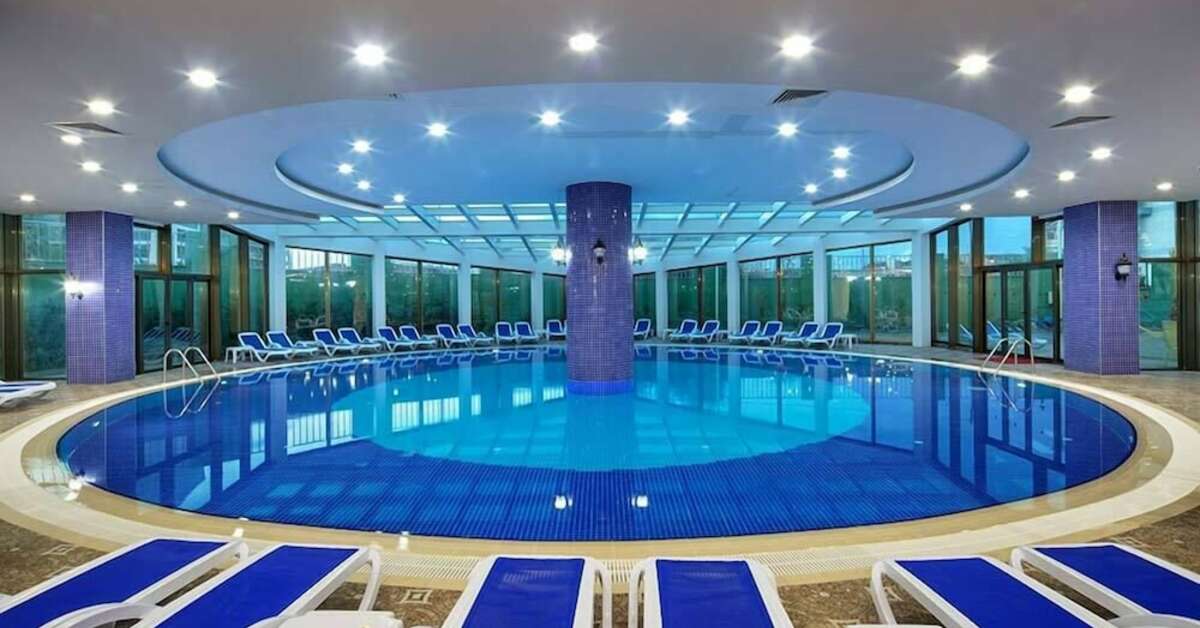 Een foto van het zwembad bij Alan Xafira Deluxe Resort & Spa