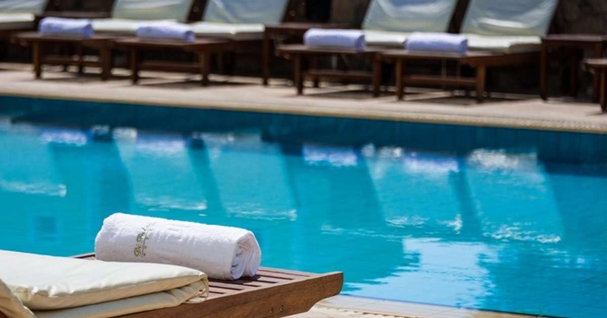 Een foto van het zwembad bij Di Palai Hotel