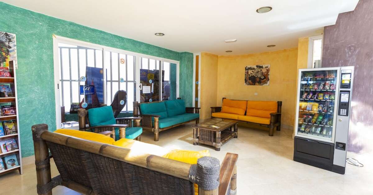 Een foto van het interieur van Hotel Villa de Adeje Beach