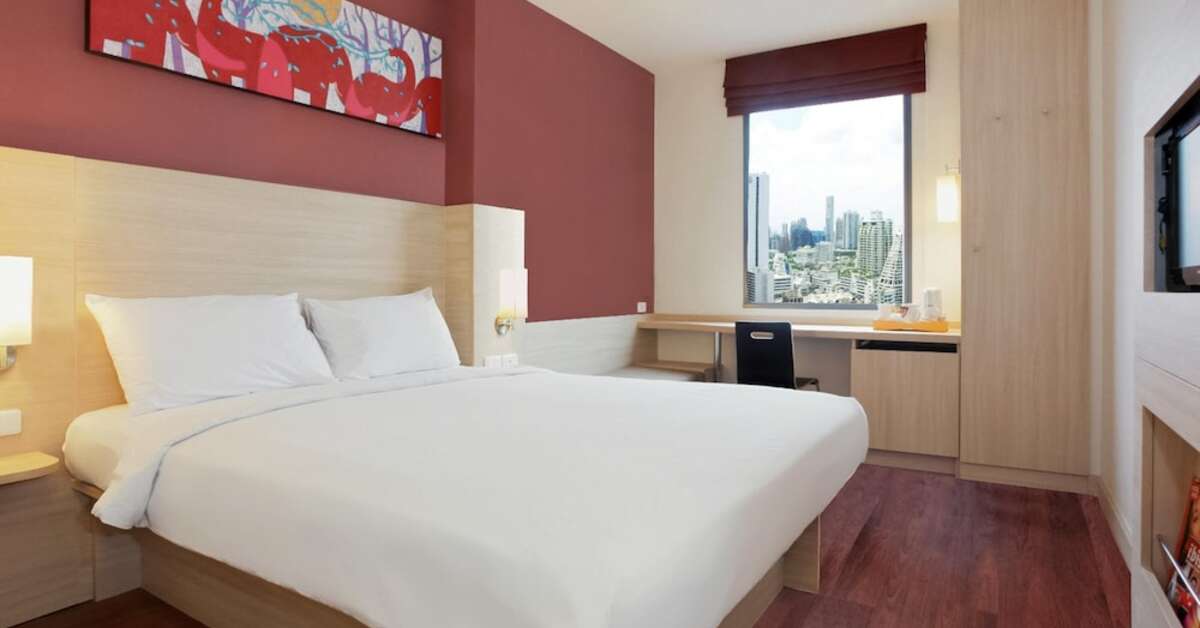 Een foto van een overzicht van Ibis Bangkok Siam