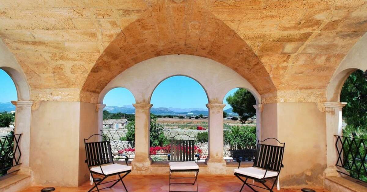 Een foto van het interieur van Casal Santa Eulalia
