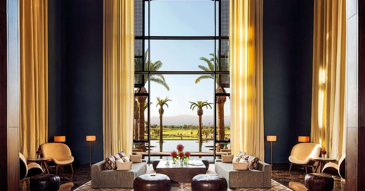 Een foto van het interieur van Royal Palm Marrakech