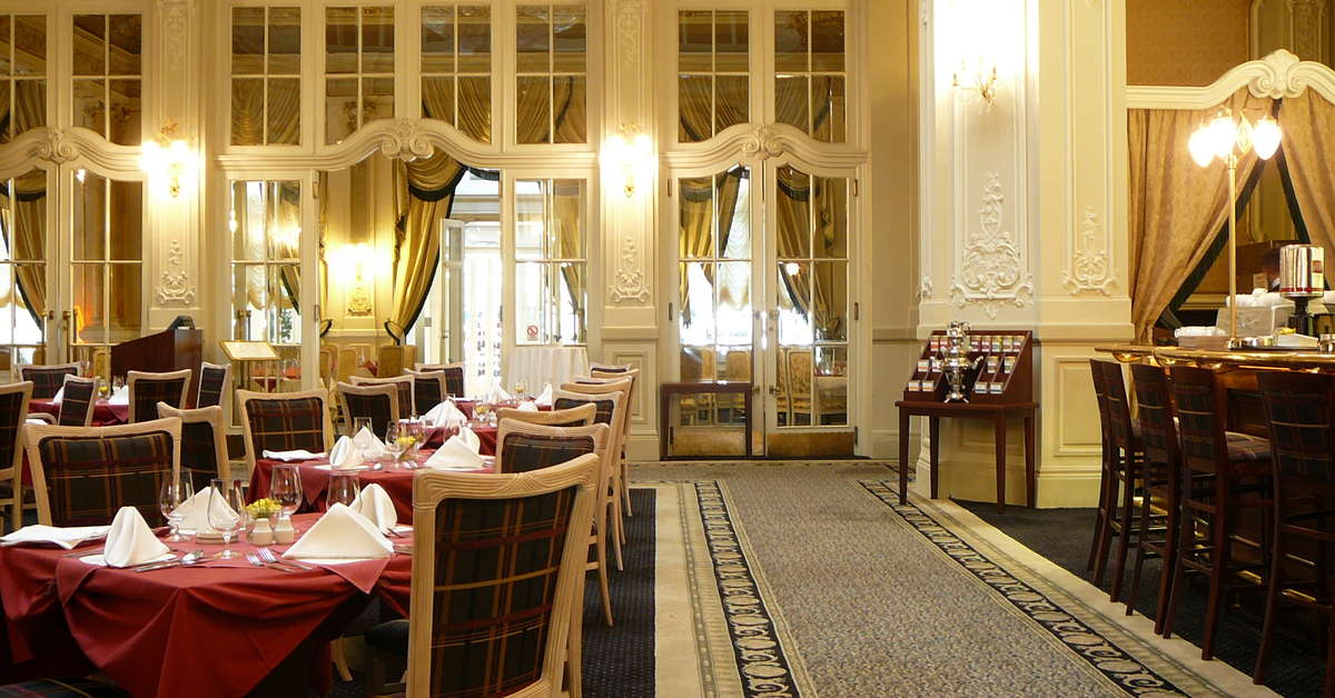 Ein Foto von den Einrichtungen im Grandhotel Pupp