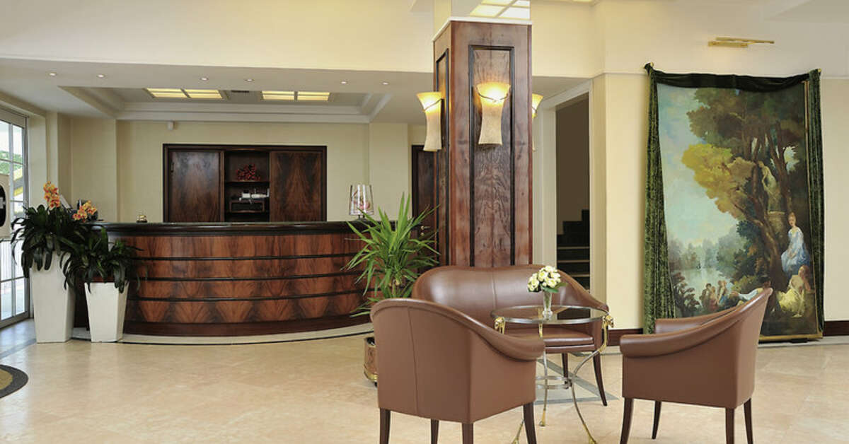 Een foto van de faciliteiten bij Hotel De France