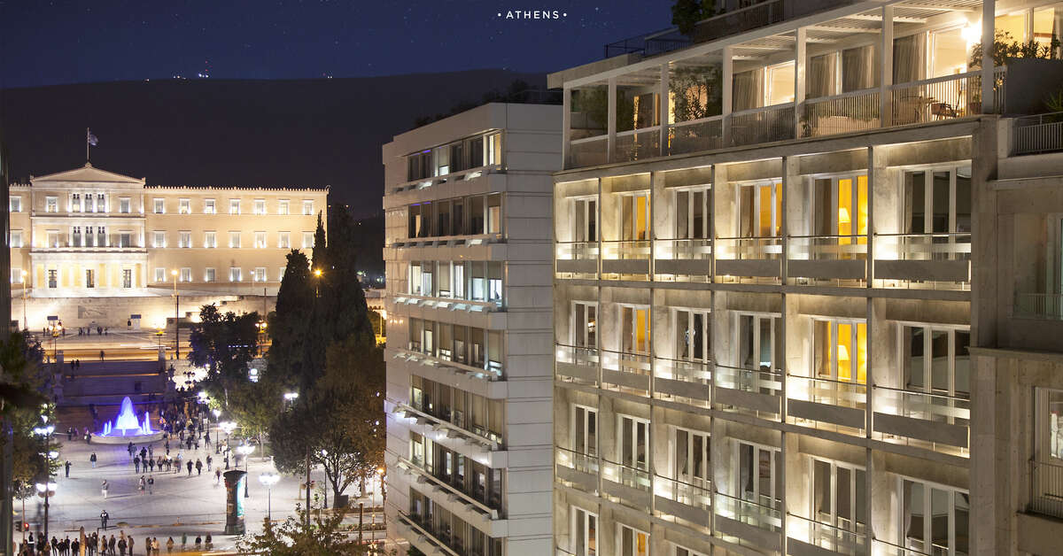 Een foto van de buitenkant van Electra Hotel Athens