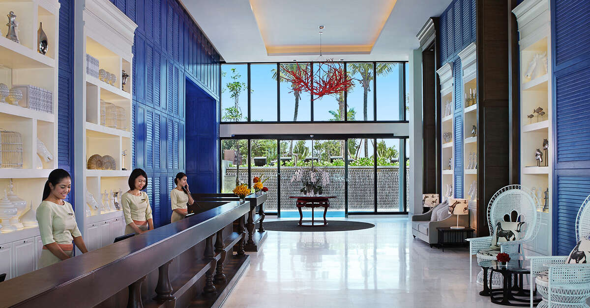 Een foto van het interieur van Amari Hua Hin