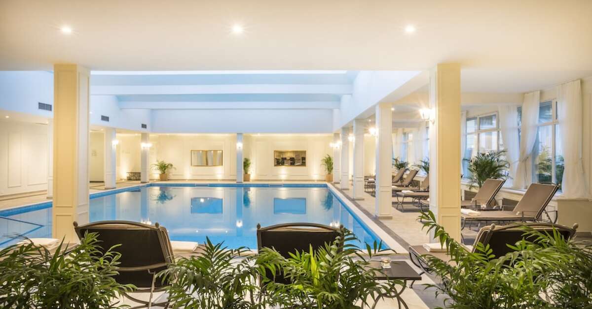 Een foto van de faciliteiten bij Hotel Palace Bellevue