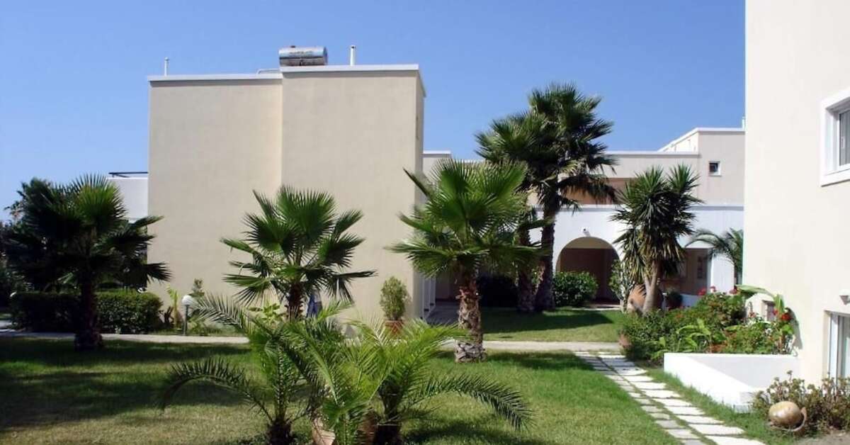Een foto van de buitenkant van Andromeda Hotel Appartementen