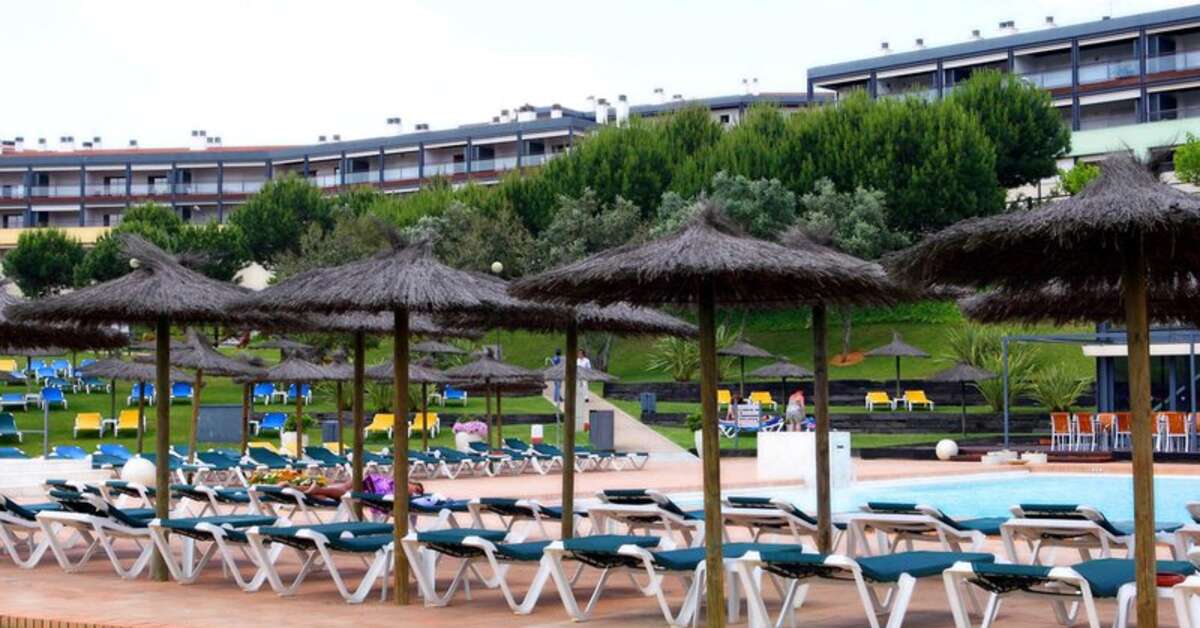 Een foto van het zwembad bij Appartementen Vitasol Park