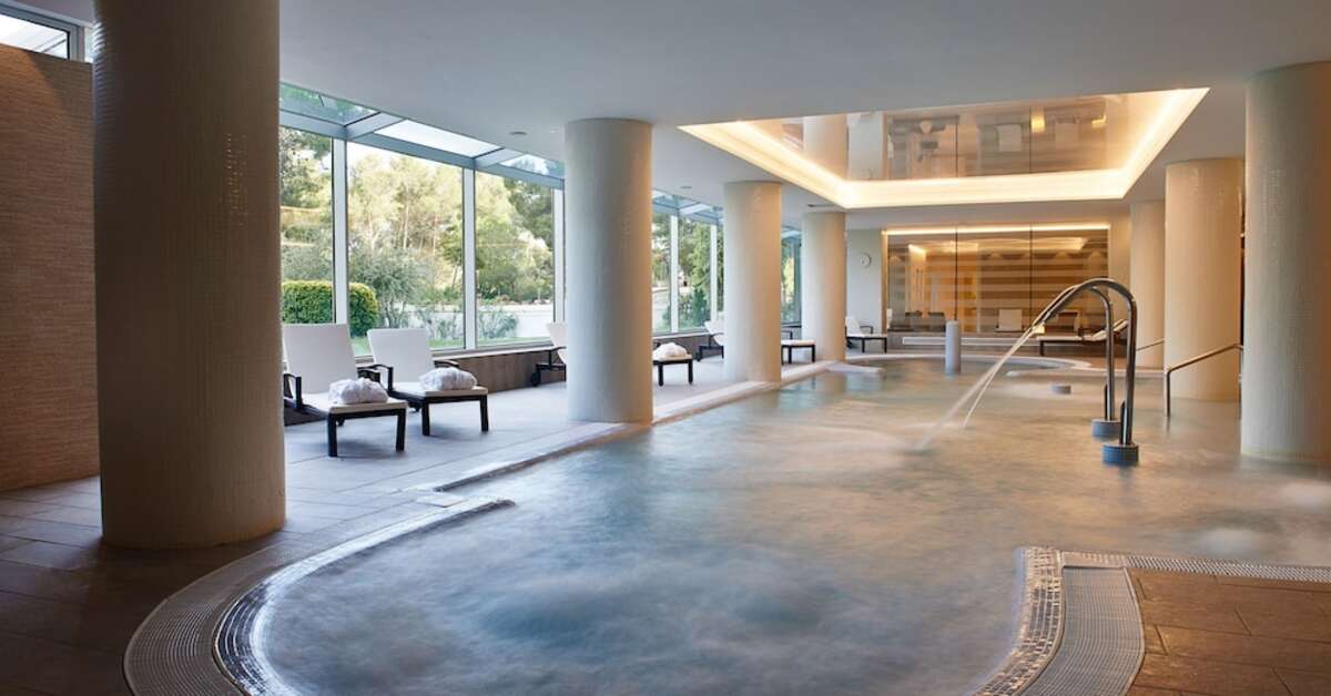 Ein Foto vom Pool im Hipotels Eurotel Punta Rotja Hotel