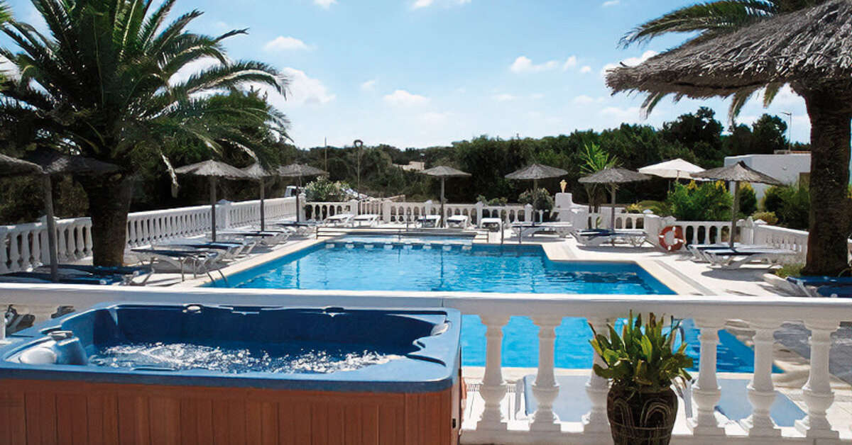 Ein Foto vom Pool im Lago Playa Resort