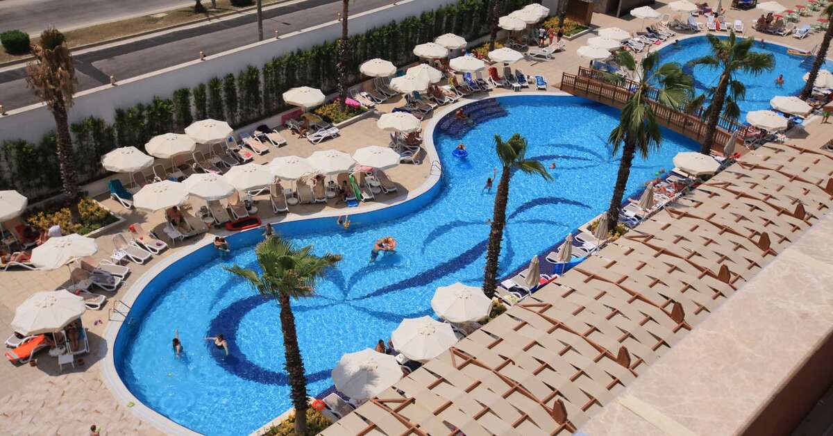 Een foto van het zwembad bij Mary Palace Resort & Spa