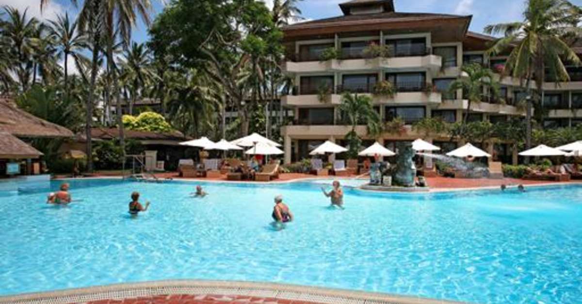 Een foto van het zwembad bij Prama Sanur Beach Bali