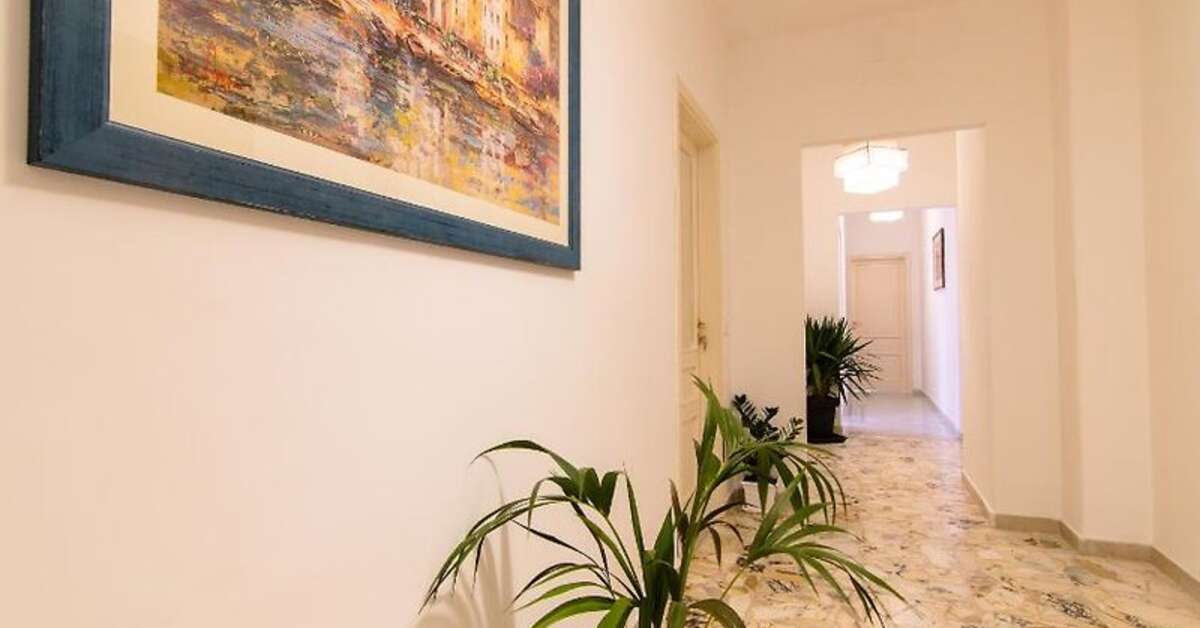 Een foto van het interieur van Maison Ortigia