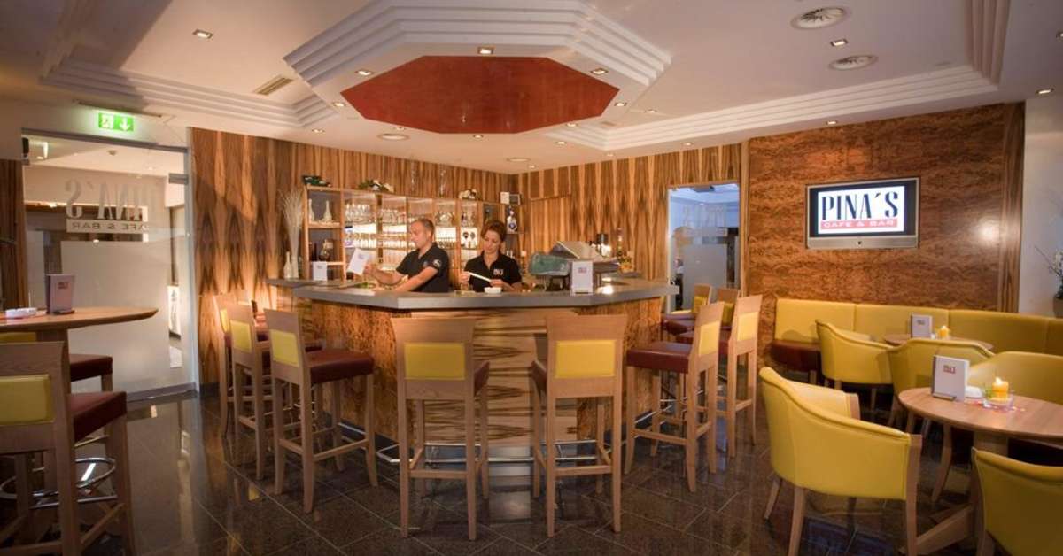 Een foto van de faciliteiten bij Hotel Alpina