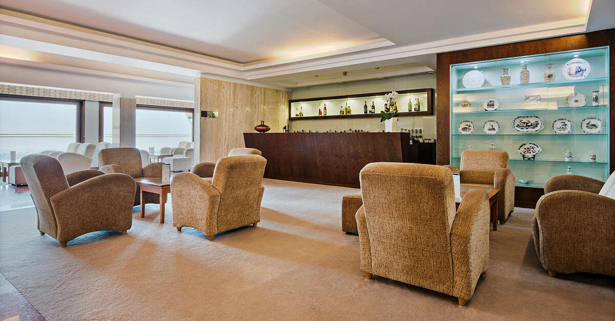 Een foto van het interieur van Sao Felix Hotel Hillside & Nature
