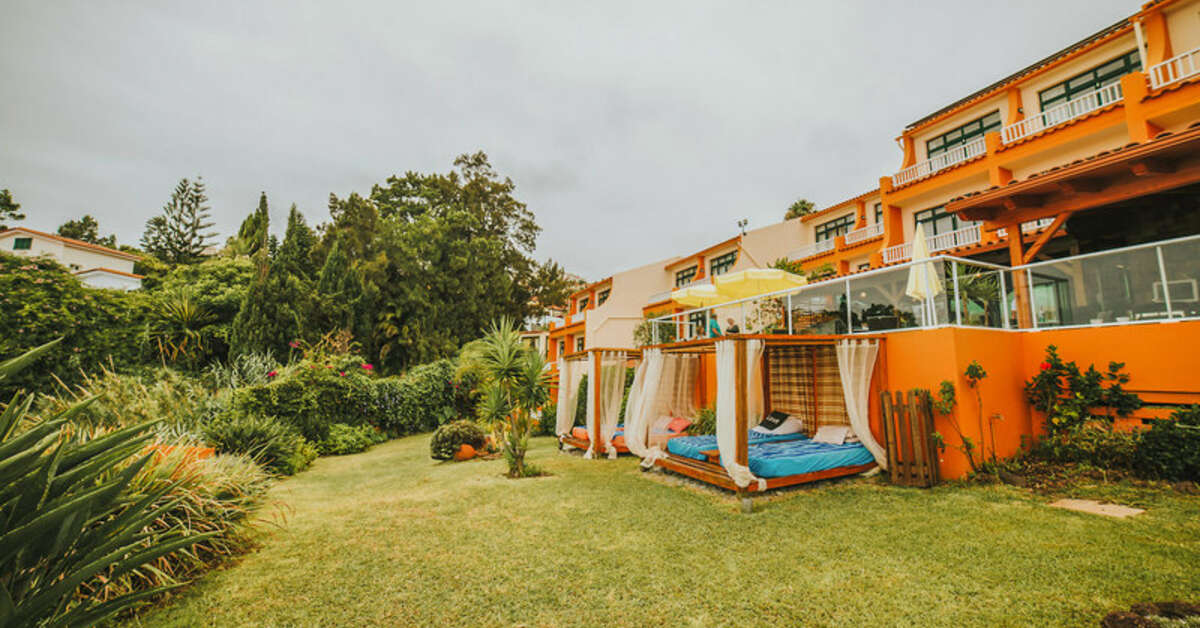 Ein Foto von der Außenansicht des Hotel Alpino Atlantico