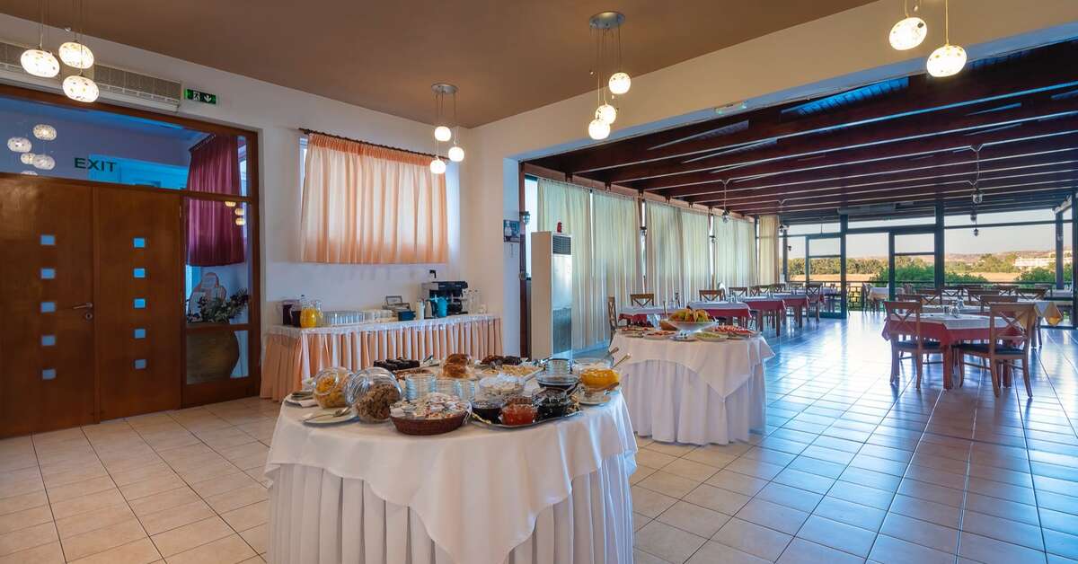 Ein Foto von den Einrichtungen im Kalimera Mare Hotel