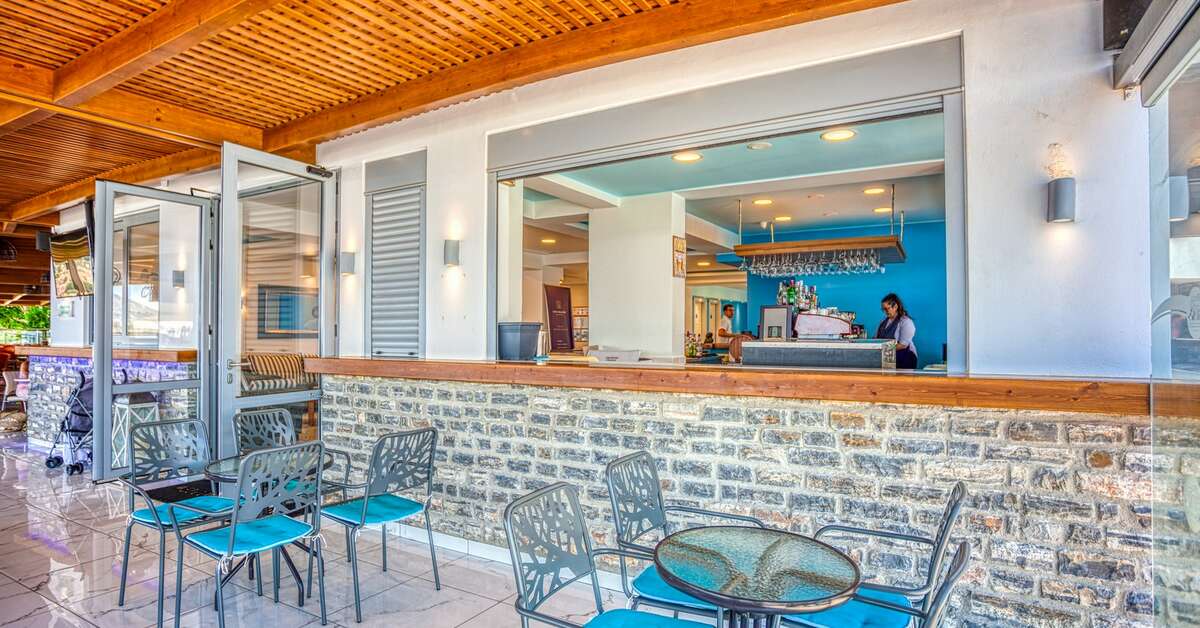 Een foto van de faciliteiten bij Elounda Water Park Residence Hotel