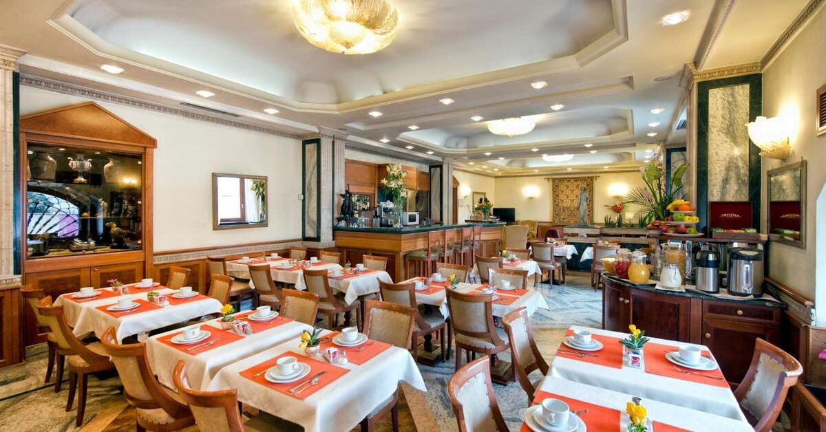 Een foto van de faciliteiten bij Hotel Giolli Nazionale