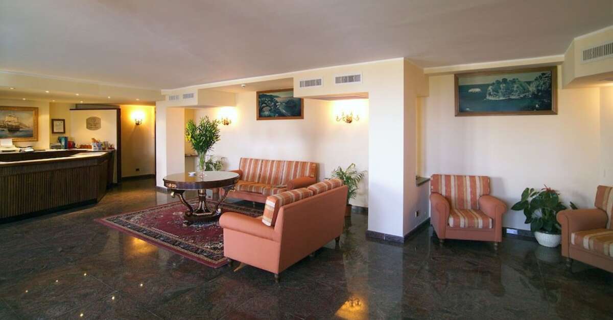 Een foto van het interieur van Hotel Villa Bianca Resort