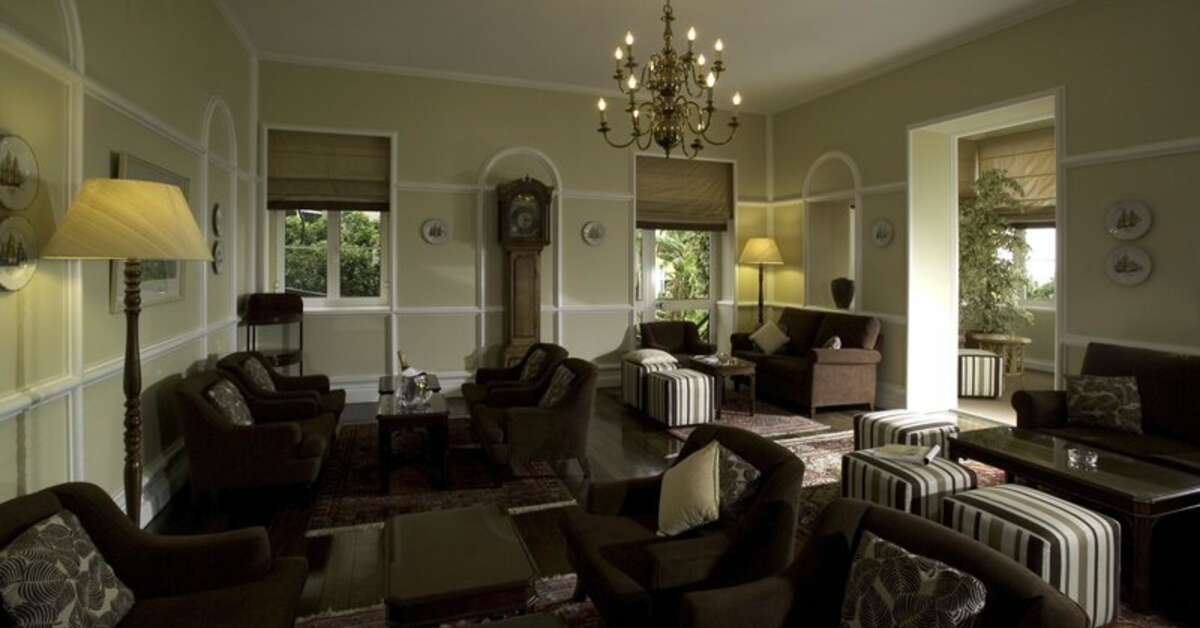 Een foto van het interieur van Pestana Vila Lido Madeira