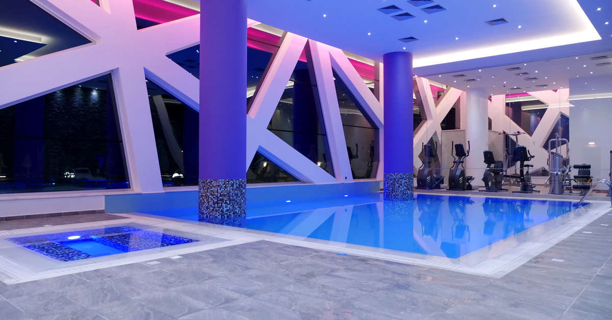 Een foto van het zwembad bij Amethyst Napa Hotel & Spa