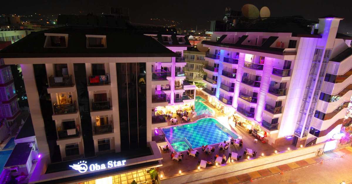Ein Foto vom Pool im Oba Star Hotel & Spa