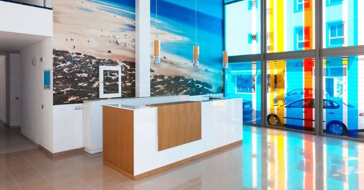 Een foto van het interieur van Appartementen Tao Morro Jable