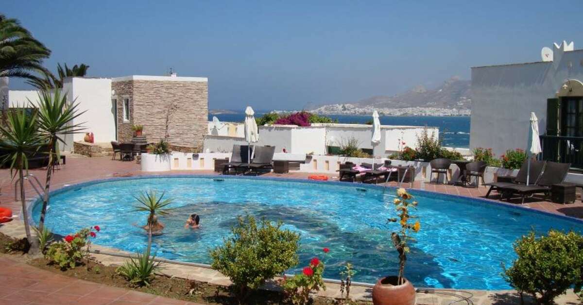 Een foto van het zwembad bij Naxos Magic Village